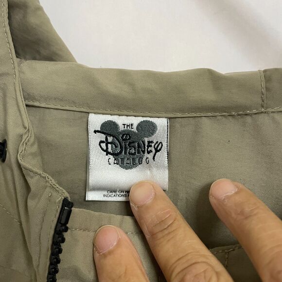 Disney Catalog Mens XL Authentic Swell Gear Quarter Zip Raingear Windbreaker - Picture 3 of 12